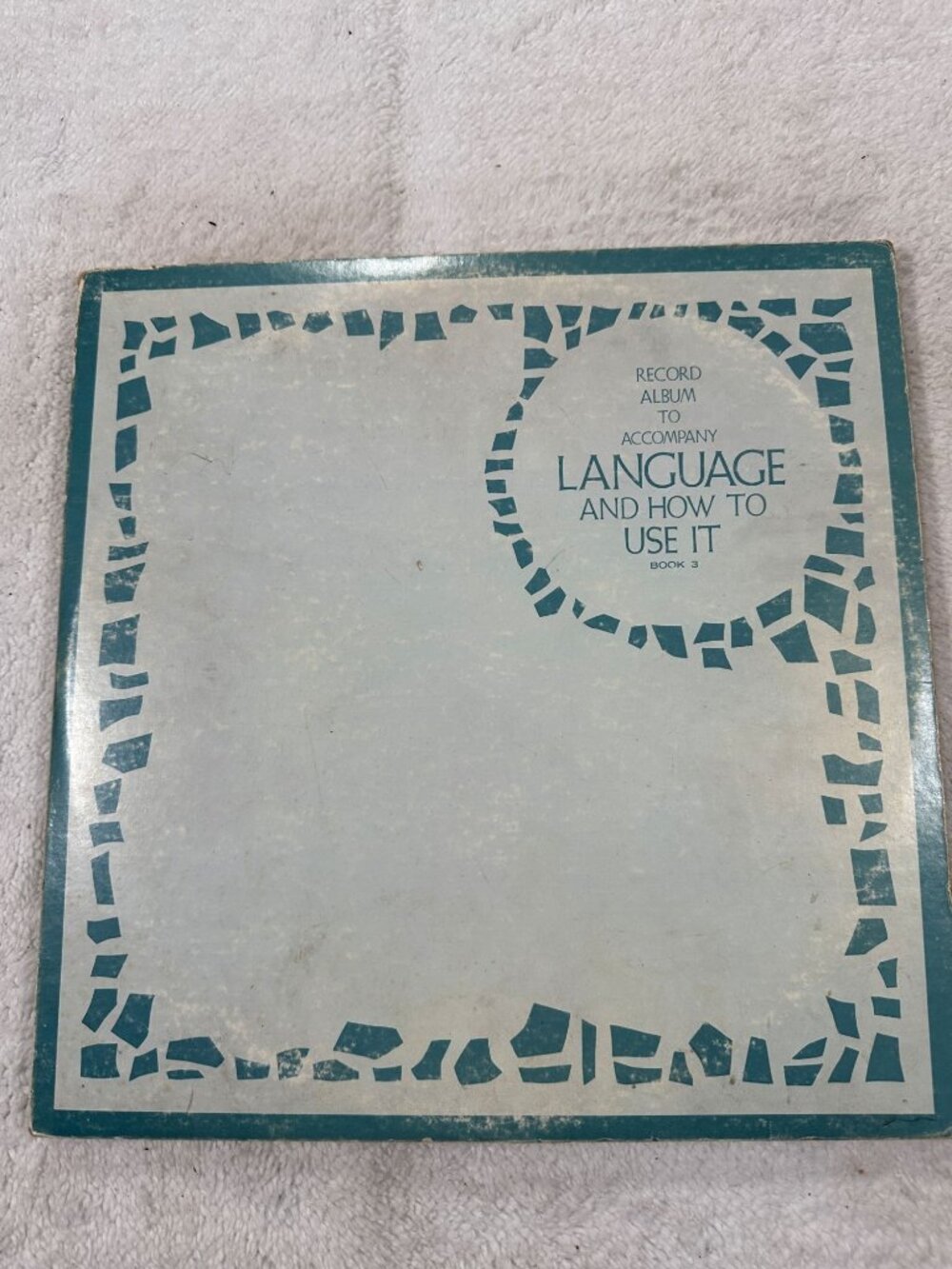Language And How To Use It Record Album 1969 Scott Foresman 3xLP 33 RPM